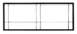 N Scale Modulars System(TM) (Plastic) -- Street/Dock Level Blank Wall pkg(3) 3-1/2" Wide x 1-13/32 High (8.7 x 3.5cm-1