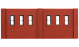 N Scale Modulars System(TM) (Plastic) -- Dock Level Windows pkg(3); 3-1/2" Wide x 1-13/32" High (8.7 x 3.5cm)-2