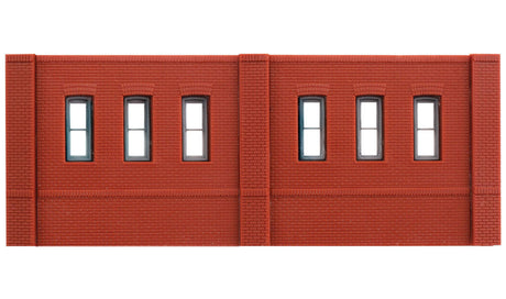 N Scale Modulars System(TM) (Plastic) -- Dock Level Windows pkg(3); 3-1/2" Wide x 1-13/32" High (8.7 x 3.5cm)-2