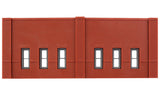 N Scale Modulars System(TM) (Plastic) -- Street level Windows pkg(3); 3-1/2" Wide x 1-13/32" High (8.7 x 3.5cm)-2