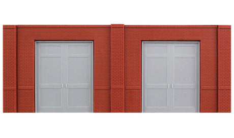 N Scale Modulars System(TM) (Plastic) -- Street Level Freight Door pkg(3); 3-1/2" Wide x 1-13/32" High (8.7 x 3.5cm-2