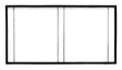 N Scale Modulars System(TM) (Plastic) -- Two-Story Blank Wall pkg(3); 3-1/2" Wide x 1-15/16" High (8.7 x 4.8cm)-1