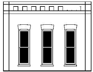 Modular Walls -- Rectangular Window Wall pkg(2)