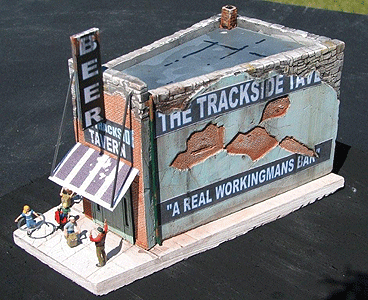 The Trackside Tavern -- Cast Plaster Kit - 6 x 4"