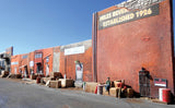 Downtown Alleyway Flat Background Structure -- Cast Hydrocal Kit with Details - Length: 30"  76.2cm-1