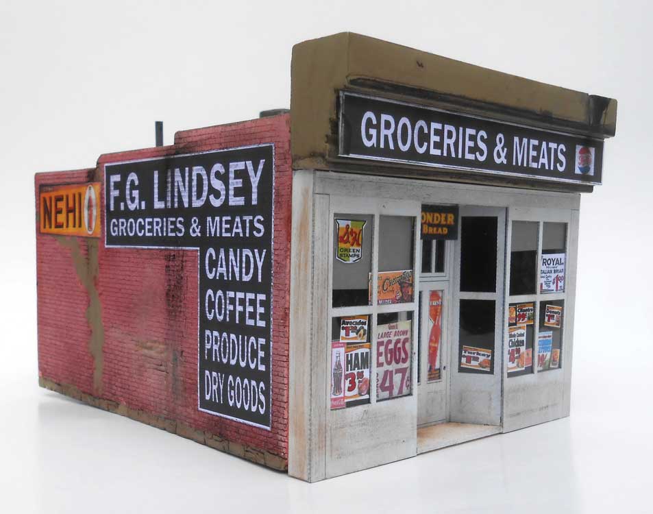 Lindsey's Grocery -- Cast-Hydrocal Kit