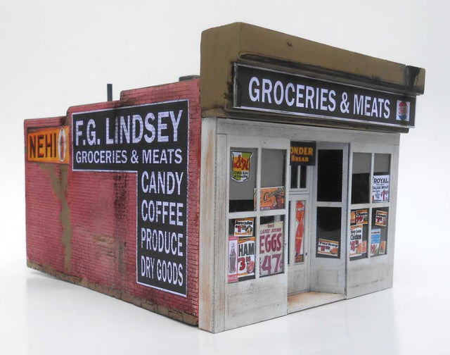 Lindsey's Grocery -- Cast-Hydrocal Kit
