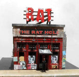The Rat Hole -- Cast Hydrocal(R) Kit with Signs - 2 x 2-1/2"  5.1 x 6.4cm-2