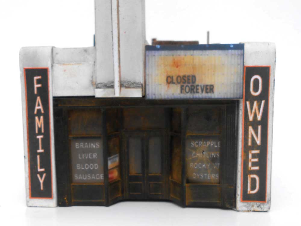 Von Eerie's Restaurant -- Cast-Hydrocal Kit-2