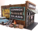 Lennox Glass -- Cast-Hydrocal & Laser-Cut Kit - 5-1/2 x 8"  14 x 20.3cm-2