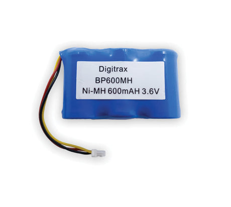 BP600MH Battery Pack for DT602 Series Throttles -- Nickel-Metal Hydride Cell, 600 Milliamp Hours, 3.6 Volts