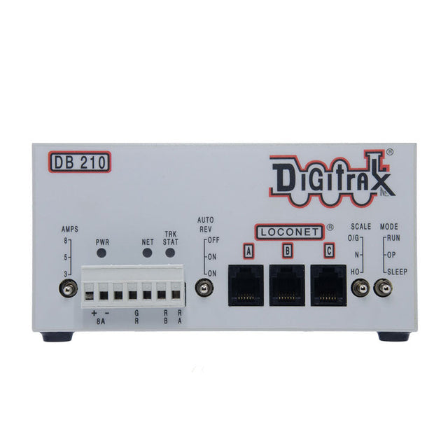 DB210 Single Auto-Reversing DCC Booster -- 3-, 5- & 8-Amp