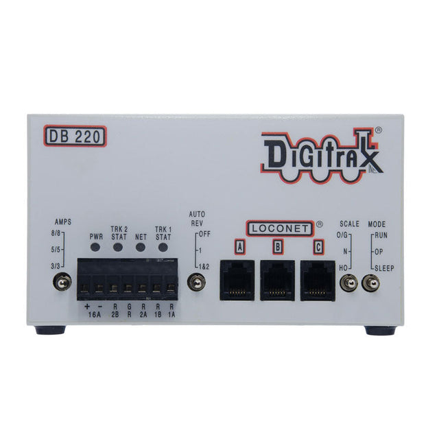 DB220 Dual 3/5/8 Amp AutoReversing DCC Booster