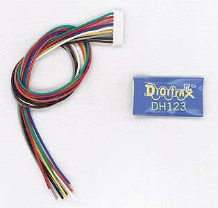 DH123D Control-Only Mobile Decoder -- 1.5 Amps