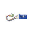 DH127P Series 7 Mobile DCC Control Decoder -- 8-Pin Medium Plug 1A/2A Peak, 2 FX7 Functions, 3.2" Wires