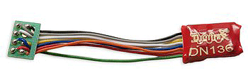 DN136PS Series 6 Control Decoder for N & HO -- 8-Pin Medium Plug - .55 x .404 x .2"  13.9 x 10.3 x 5mm-1