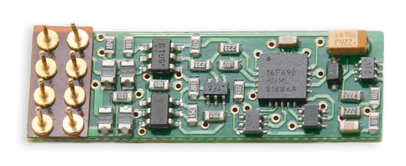 DN146IP Series 6 Control Decoder for N & HO -- 8-Pin Integrated Plug 1.158 x .386 x .115"-1