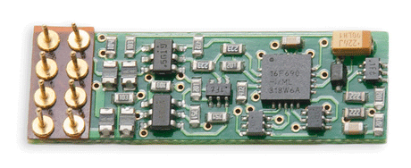 DN146IP Series 6 Control Decoder for N & HO -- 8-Pin Integrated Plug 1.158 x .386 x .115"-1