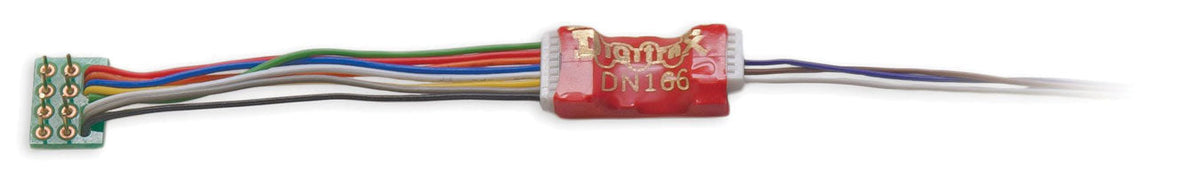 DN166PS Series 6 Control Decoder for N & HO -- 8-Pin Plug .87 x .4 x .2"  22.16 x 10.28 x 5.1mm-2