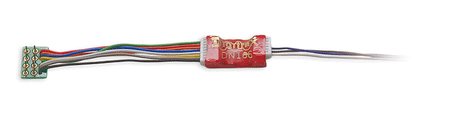 DN166PS Series 6 Control Decoder for N & HO -- 8-Pin Plug .87 x .4 x .2"  22.16 x 10.28 x 5.1mm-1