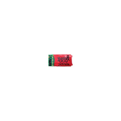 DN167N18 High-Capacity Control-Only DCC Decoder -- With Next18 Interface, 6 Functions