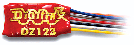 Mobile DCC Decoders -- Wired, 1.0 Amp, 2-Function, No Back EMF