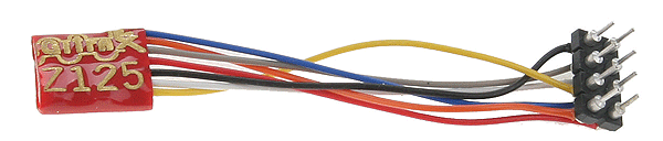 Mobile DCC Decoders - Tiny -- With 8-Pin Plug, 1.0-Amp, 2-Function, Soundbug Compatible