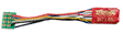 DZ146PS Series 6 Control Decoder for Z, N & HO -- Medium 8-Pin Plug, 1" Harness .55 x .4 x .148"  14 x 10.23 x 3.77mm-1