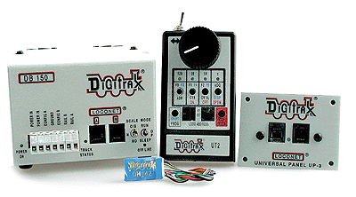 DCC Starter Sets -- Genesis II Basic Set w/UT2 Throttle, DH142 & UP3 Panel