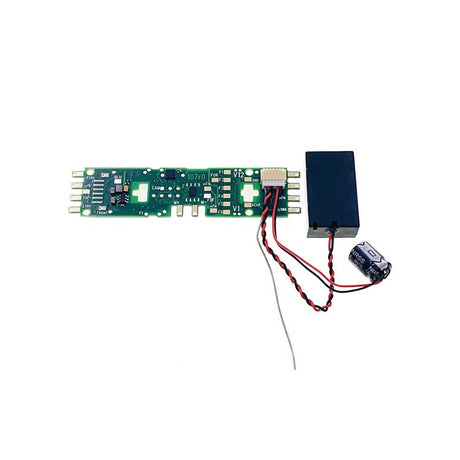 SDXH187A0 Mobile DCC Decoder -- Fits Kato, Athearn Genesis, Stewart, 1 Amp, 8 FX3 Functions, 26x16x9mm Spkr