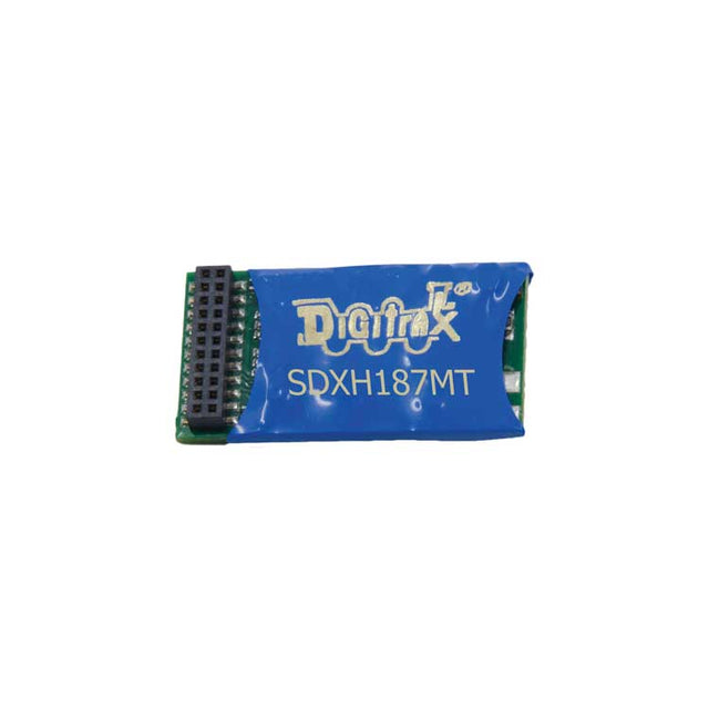 SDXH187MT Sound and Control Decoder -- 21-Pin MTC21 Interface, 2 Steam & Diesel Sounds - Replaces 186-Series Decode