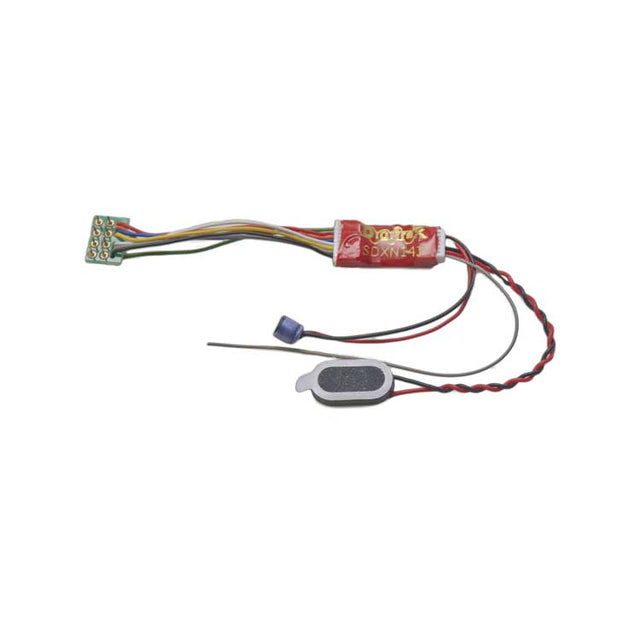 SDXN147PS Sound and Control Decoder -- Easy-Connect 8-Pin Harness, 8 Steam & Diesel Sounds - Replaces 146-Series