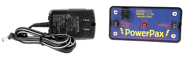 PowerPax DCC Programming Booster -- Includes Power Supply