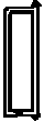 Cab Side Window Wind Deflector -- Flat Top