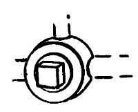 Round Electrical Junction Boxes -- Small
