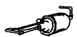 12 x 12 Brake Cylinder w/Lever