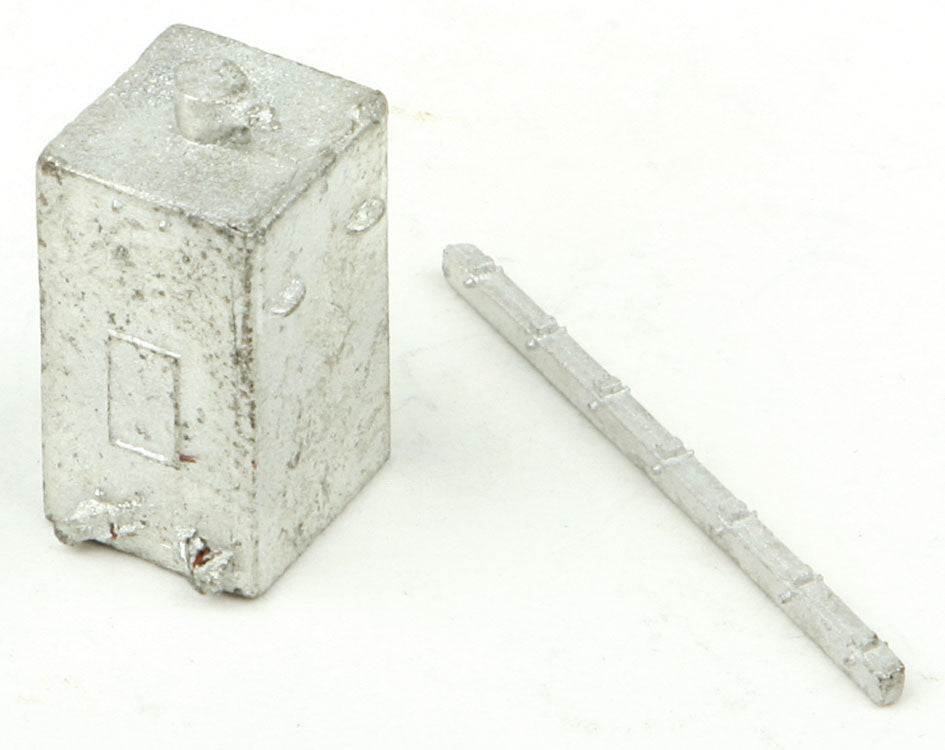 Lubrication Cabinet -- Two-Handled Door