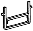 Passenger Car Parts -- 40" Standard Stirrup Steps