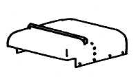 Winterization Hatches (Metal Castings) -- For ALCO FA-2 or FB-2-1