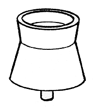 Funnel Type Exhaust Stacks for Gas Electrics pkg(3)