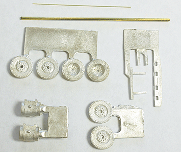 Truck w/Single Rear Axle Running Gear - Kit -- Single Rear Axle