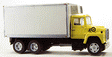Truck Body (Unpainted Metal Kit) -- 20' Refrigerator, Dual Rear Axle