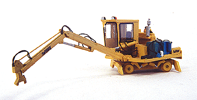 Maintenance-of-Way (MOW) / Work Train Equipment (Unpainted Metal Kit) -- Fairmont Tie Handler