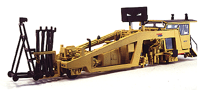 Maintenance-of-Way (MOW) / Work Train Equipment (Unpainted Metal Kit) -- Fairmont Tamper Mark IV w/Laser Alignment Buggy
