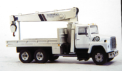 National Telescoping Boom Truck Body Only - Kit -- Fits Atlas Ford Truck (Sold Separately)