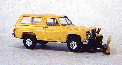 Truck Detail Parts/Accessories -- Snow Plow for Light-Duty Trucks (Fits Trident 4x4s, Sold Separately)