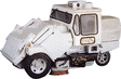 3-Wheel Road/Curb Sweeper (Unpainted Metal Kit)