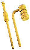 Maintenance-of-Way (MOW) / Work Train Equipment (Unpainted Metal Kit) -- Backdated Exhaust & Intake for Kershaw Model 26 (#247-7027 Sold Separately)
