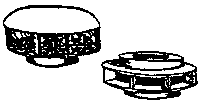 Steam Generator Muffled Exhaust EMD Set w/Curved Roof Mount