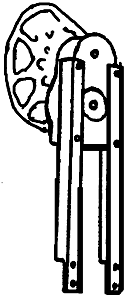 Caboose Brake Stand -- Ajax #5